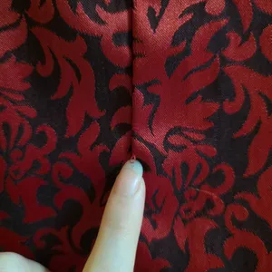 Vintage New York & Company Red & Black Damask Corset Top thumbnail 6