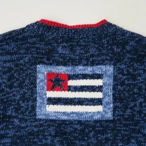Vintage Y2K Christopher & Banks American Flag Sweater Vest thumbnail 7