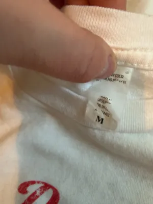 dear Santa Claus white Tshirt Size M thumbnail 6
