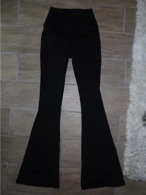Yogalicious Lux Black High-Waist Flared Leggings thumbnail 4