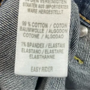 Lucky Brand Blue Straight Leg Jeans Classic Style thumbnail 7