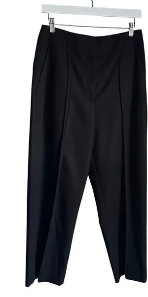 Club Monaco Black Trousers Pants Minimalist‎ Neutral Work Office size 8 thumbnail 1