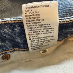 American Eagle 10 Long Distressed Denim Blue Jeans Capsule Skater Hipster thumbnail 6