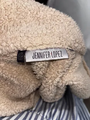Jennifer Lopez Brown Faux Suede Sherpa Lined Toggle Button Vest thumbnail 4