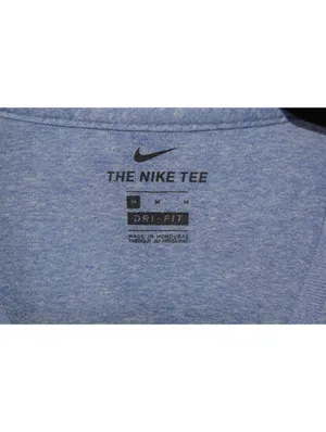 Nike Dri-Fit Blue Heather Athletic Tank Top Size Medium Sleeveless thumbnail 3