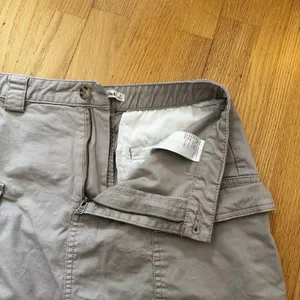 Abercrombie & Fitch Cargo Mini Skirt Beige S EUC Utility Chic Street Preppy Y2K thumbnail 4