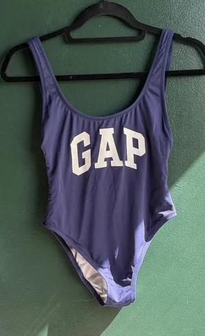 GAP Navy Swimsuit with Logo thumbnail 1