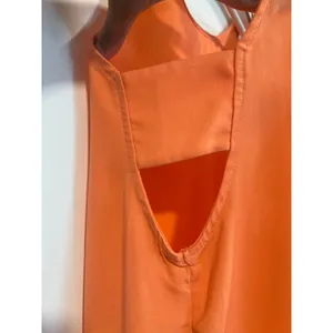 Abercrombie & Fitch Boho Chic Burnt Orange Shift Festival Hippie Sun Dress S thumbnail 4
