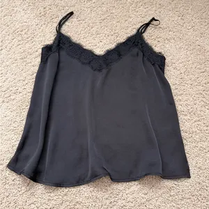 BP Black Lace Trim Cami Tank thumbnail 1