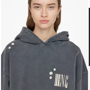 ANINE BING Women's Bleached Alec
Hoodie Size Medium thumbnail 3