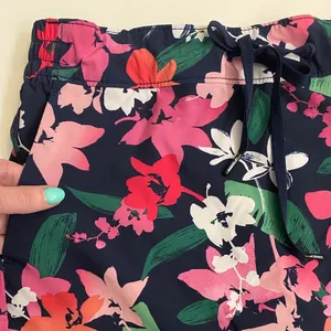 Speedo Womens Tropical Floral Swim Skort Navy Pink Small 800275901028‎ thumbnail 9