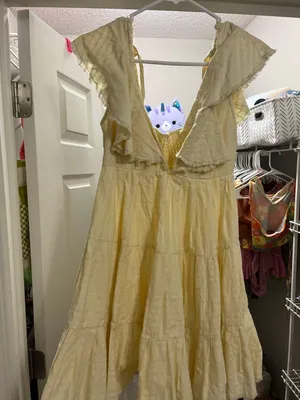 Free People Baby Doll Ruffle Dress thumbnail 1