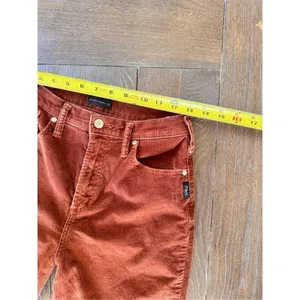 Silver Jeans Highly Desirable Straight Corduroy Pants in Burnt Orange‎ Size 27 thumbnail 6