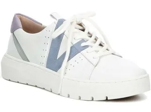 Vionic Women's‎ Simasa Abyss White Leather Multicolor Detail Sneakers Size 8 thumbnail 1