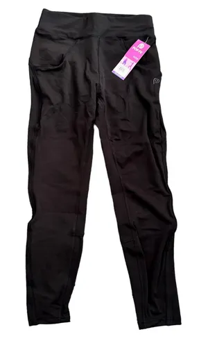 Pop Fit Clothing Flip Phone Leggings in Black, Size L thumbnail 1