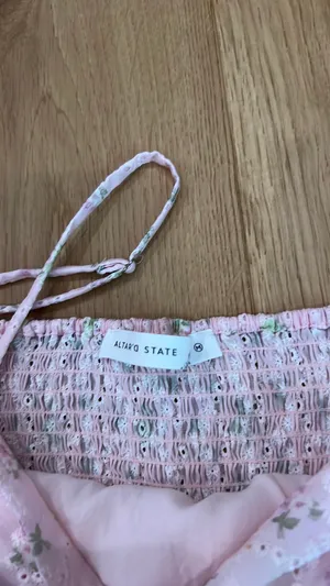Altar'd State floral pink Dress thumbnail 2