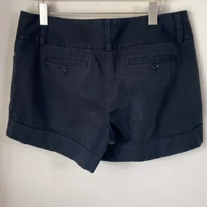 Express Shorts Black Cuffs Back Pockets Classic Trendy Summer size 12 thumbnail 4