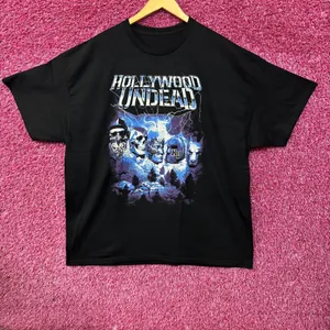 Hollywood Undead Mount Crush More Black T-Shirt XL thumbnail 3
