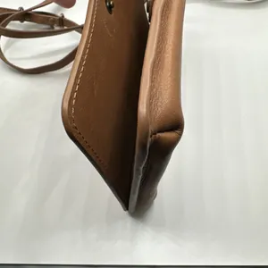 The Sak Collective Leather Smartphone Crossbody Wallet Bag Tobacco Brown Mandala thumbnail 11