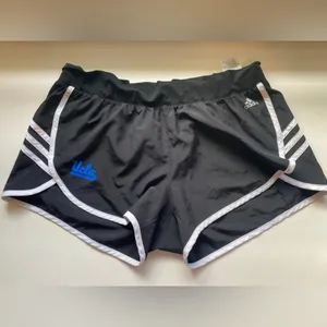 Adidas UCLA Womens Black Shorts size Large thumbnail 5