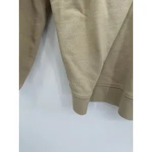 Lululemon Perfectly Oversized Crewneck Sweatshirt Tan Khaki Women Size 8‎ thumbnail 6