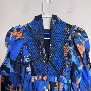 Farm Rio Pietra Floral Mini Dress thumbnail 13