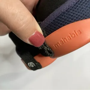 Mahabis indoor outdoor slippers size 39‎ navy blue salmon thumbnail 7