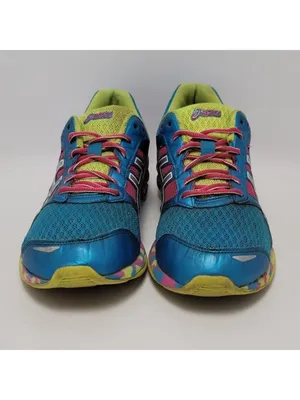 Women's Asics Gel Frantic 7 Athletic Sneakers Running Shoes Size 10 Blue Pink thumbnail 6