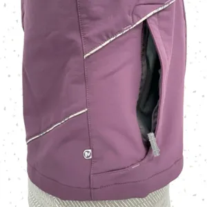 Merrell Purple Softshell Jacket Full Zip Up Hiking Outdoor Coat Gorpcore Size M thumbnail 6