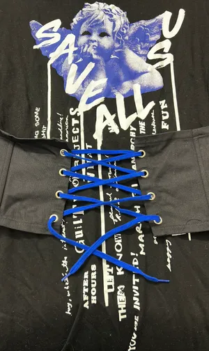 Current Mood t-shirt dress with built-in corset thumbnail 2