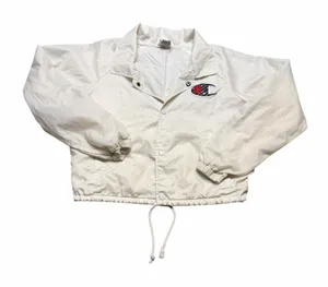 🤍 Vintage Champion Cropped Windbreaker Jacket‎ 🤍 Women’s Size Small thumbnail 1