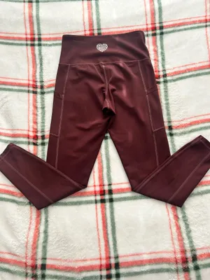 Love Her Burgundy Leggings thumbnail 4