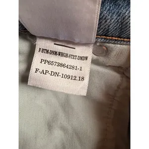 Everlane The Way-High Jean 27L Distressed Raw Hem Straight Leg Blue Denim 27 L thumbnail 8