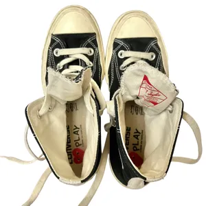 Converse x Comme des Garcons Play Chuck 70 Black Hi CDG Sneakers 4.5/6.5 150204C thumbnail 4