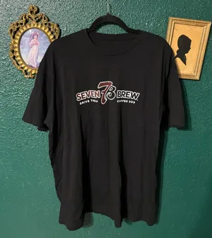 7 Brew Black Shirt Sz XXL thumbnail 1