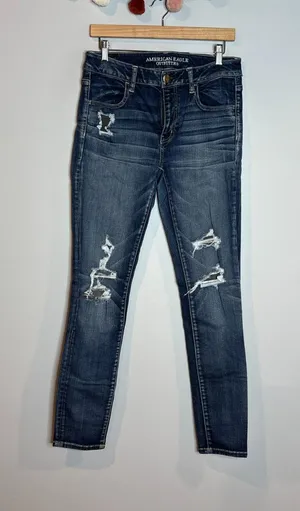 American Eagle distressed Jegging jeans thumbnail 1