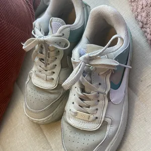 Nike Woman’s Air Force 1 Shadow Blue and Gray thumbnail 2