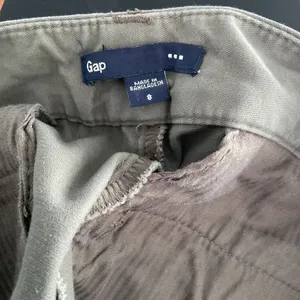 Gap Womens Chino Pants Olive Green Cropped Mid Rise Size 8 thumbnail 5