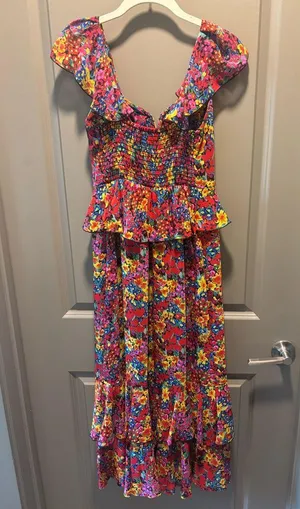 Show Me Your MuMu Reese Ruffle Dress thumbnail 7
