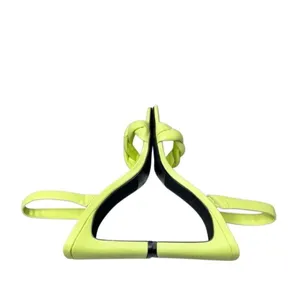Abound Abryleigh Neon Lime Green Twisted Strap Square Toe Block Heel Sandals 5.5 thumbnail 6
