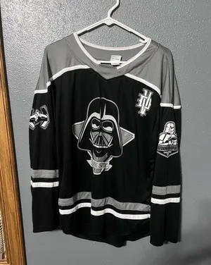 Star Wars Darth Vader hockey jersey thumbnail 1