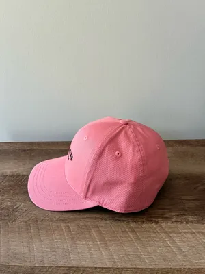 Coach Embroidered Baseball Hat CAA64 Pink / Black thumbnail 4