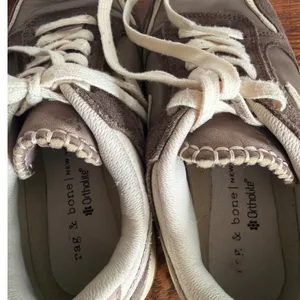 Rag & Bone‎ Retro Runner Brown Suede Leather Sneakers 37.5 Ortholite thumbnail 7