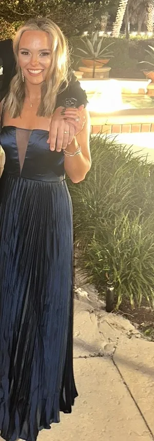 Navy Formal Lulus Dress thumbnail 2