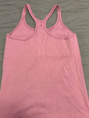 lululemon athletica Ribbed Racerback Tank - Dusty Rose thumbnail 2