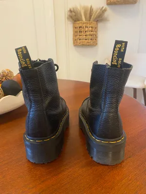 Dr. Martens Sinclair Milled Nappa Leather Platform Boots thumbnail 5