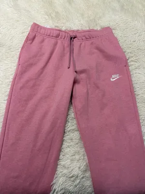 Nike Rose Pink Fleece Jogger Pants thumbnail 2