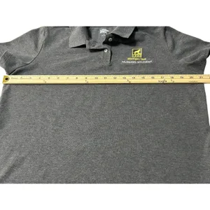 Lands End Women Lg Gray Michigan Tech University MTU Nursing Student Polo Shirt thumbnail 5