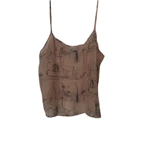 Chiffon By American Apparel Semi Sheer Cami Size M Morris Charmsy Sketch May ‘76 thumbnail 6
