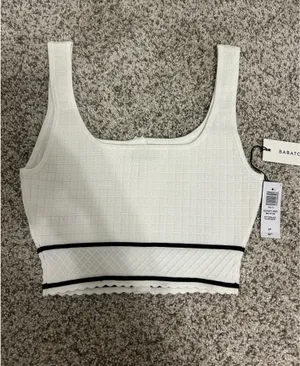 Babaton Sculpt Knit Button Top thumbnail 2